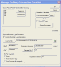 On-body streamlines and Boundary Layer Analysis